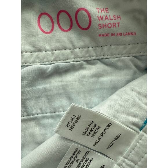 Lilly Pulitzer The Walsh Short Blue Hippy Hippy Shake Size 000 - Picture 7 of 7